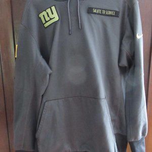 NIKE NY Giants Salute To Service Hoodie Men's Medium